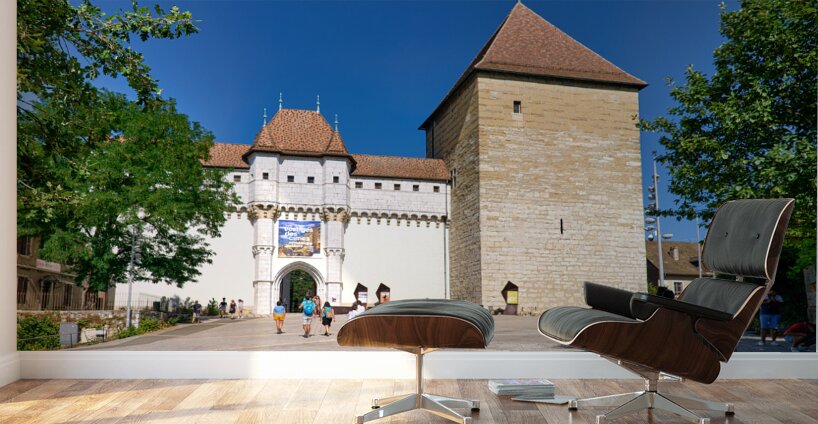 Annecy Haute Savoie France. The castle Wall Murals