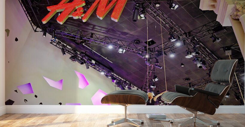 Caesars Palace Hotel Mall. Las Vegas Nevada USA Wall Murals