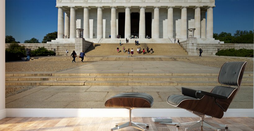 The Lincoln Memorial. Washington D.C. Wall Murals