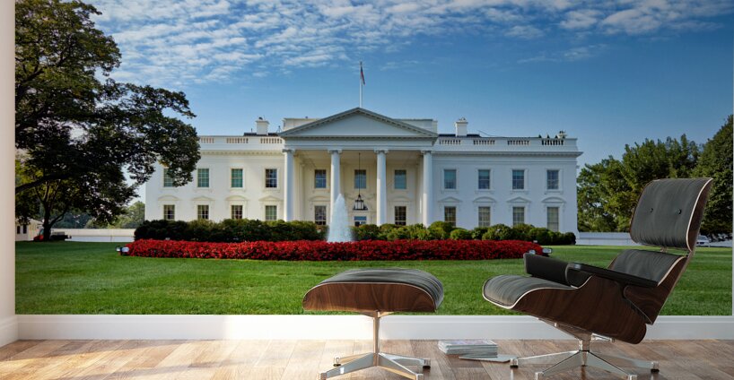 The White House. Washington D.C. Wall Murals
