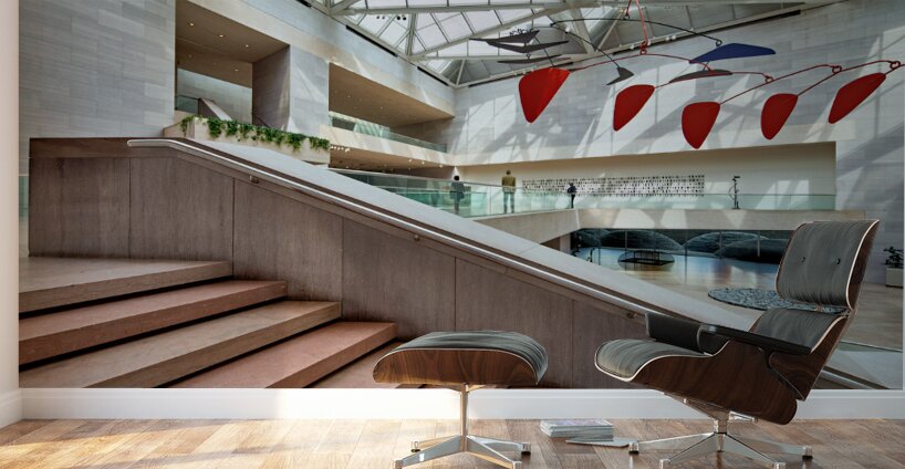 The East Building of the National Gallery of Art. Washington D.C. Wall Murals