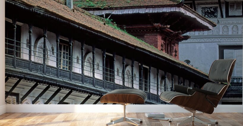 Nepal. Kathmandu. Wall Murals