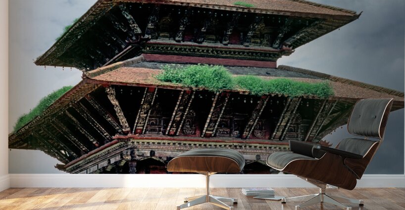Nepal. Kathmandu. Durbar Square Wall Murals