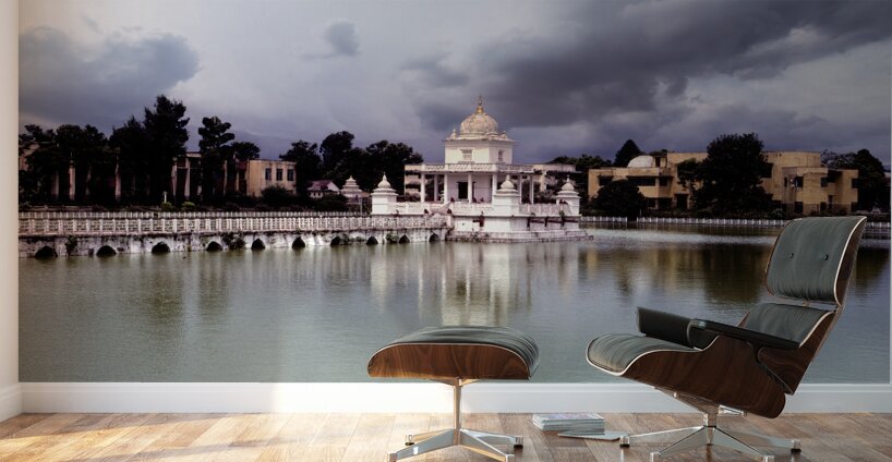 Nepal. Kathmandu. Rani Pokhari Wall Murals