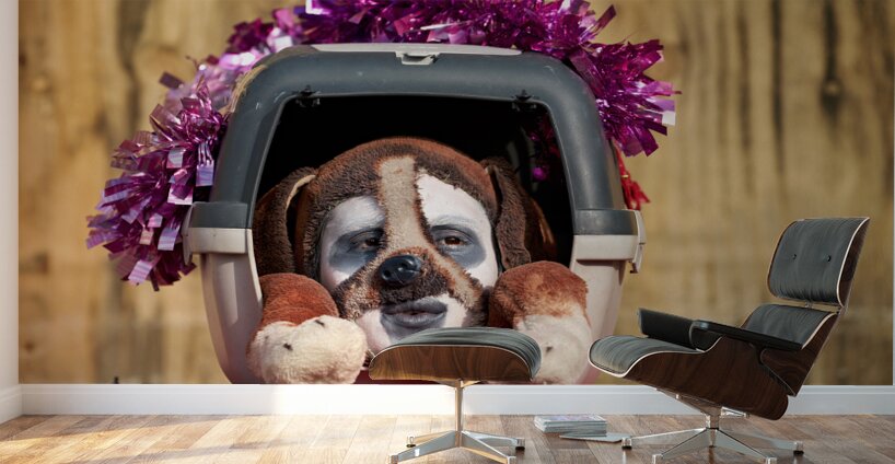 Venice Italy. The Carnival Wall Murals