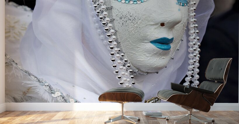 Venice Italy. The Carnival Wall Murals