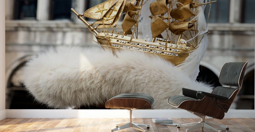 Venice Italy. The Carnival Wall Murals