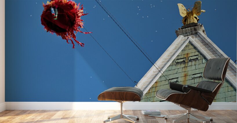 Venice Italy. The Carnival Wall Murals