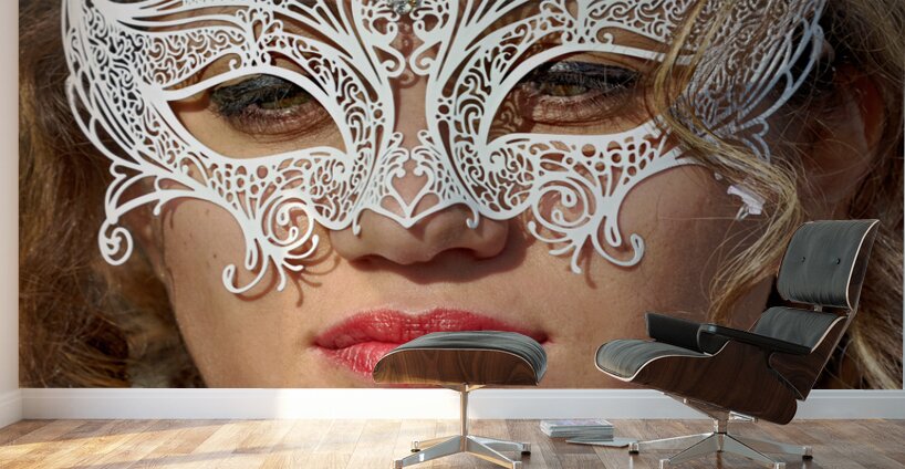 Venice Italy. The Carnival Wall Murals