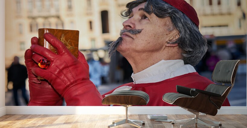 Venice Italy. The Carnival Wall Murals