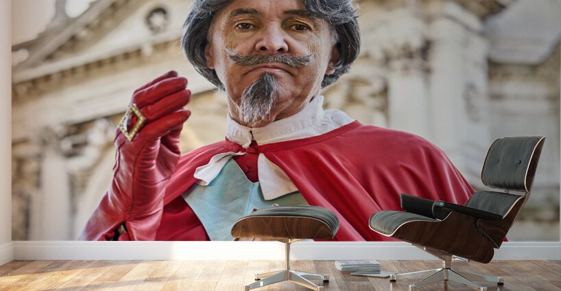 Venice Italy. The Carnival Wall Murals