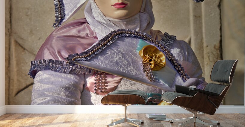 Venice Italy. The Carnival Wall Murals