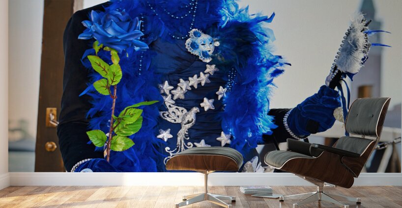 Venice Italy. The Carnival Wall Murals