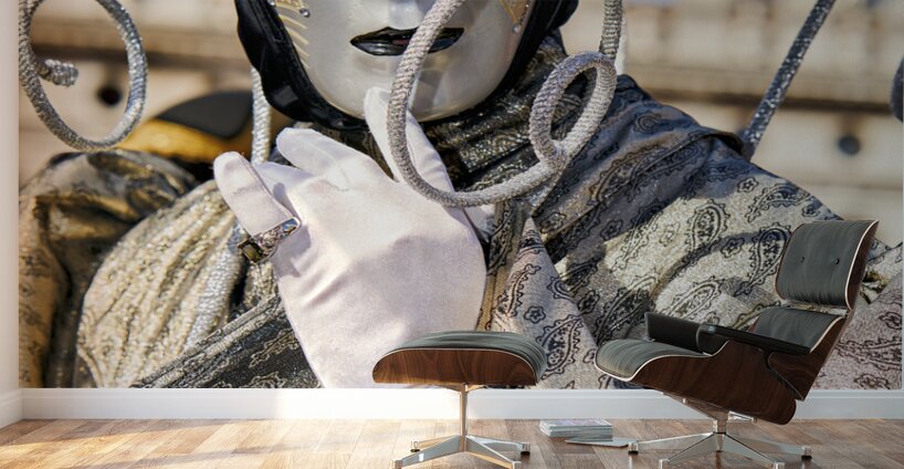 Venice Italy. The Carnival Wall Murals