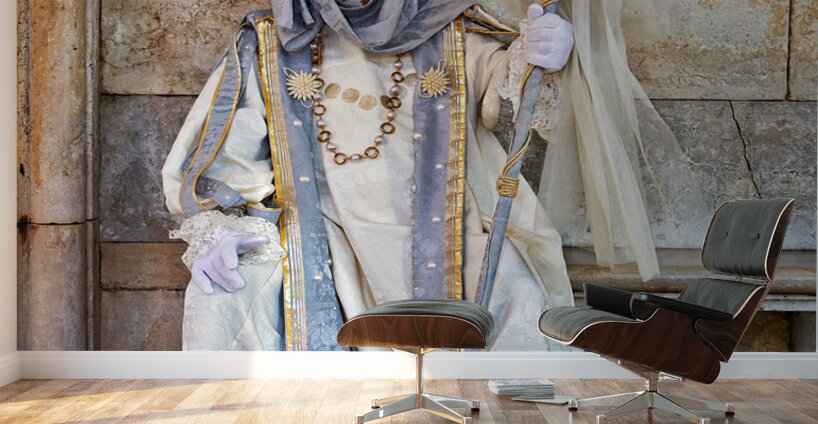 Venice Italy. The Carnival Wall Murals