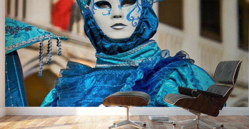 Venice Italy. The Carnival Wall Murals