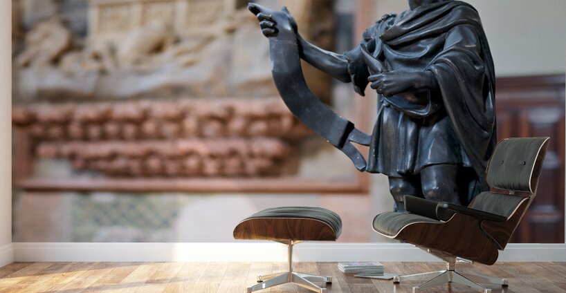 Verona Veneto Italy. San Fermo Maggiore Church Wall Murals