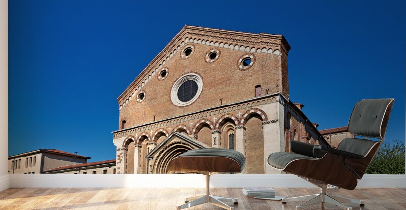 Vicenza Veneto Italy. The church of San Lorenzo Wall Murals