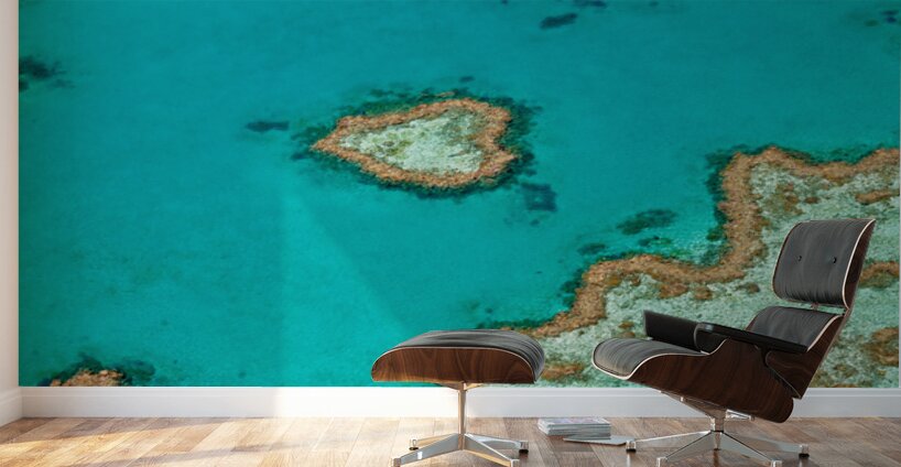 Heart Reef Great Barrier Reef Australia Wall Murals