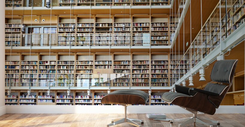 National Library visit at Stavros Niarchos Foundation Cultural C Wall Murals