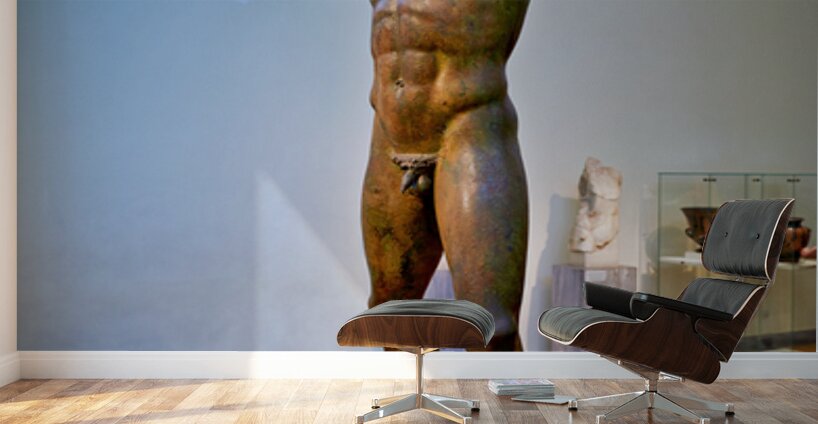 Greek statue in National Archaeological Museum in Athens Wall Murals