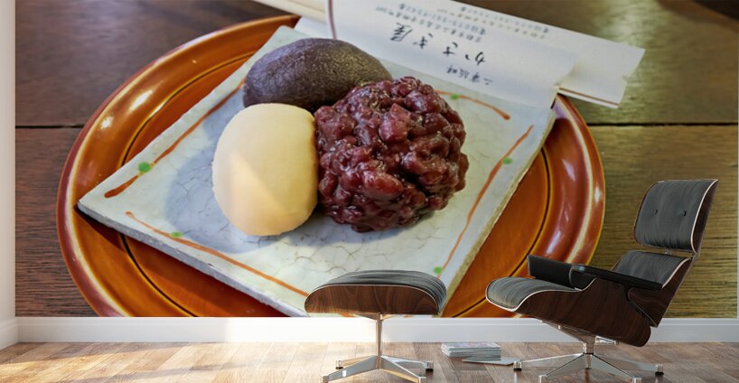 Savoring sweets and green tea in Kyotos Higashiyama Wall Murals