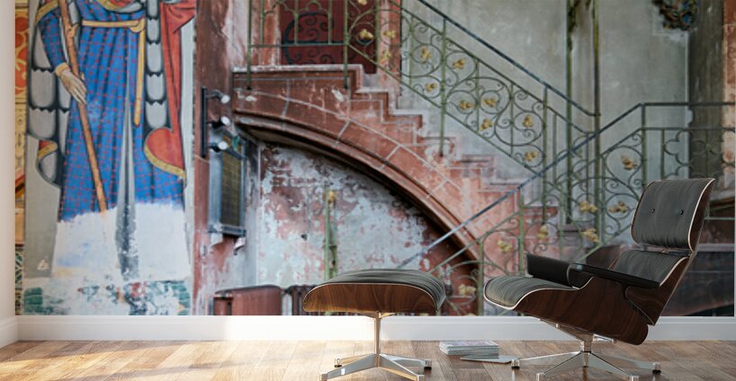 Exploring Saint Pierre le Jeune church in Strasbourg Alsace Wall Murals