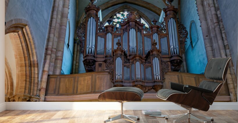 People appreciate the architecture and history of St Wall Murals