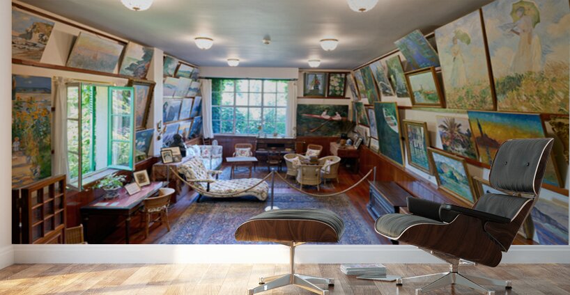 Visit to Monets house in Giverny Normandy France tells a unique Wall Murals