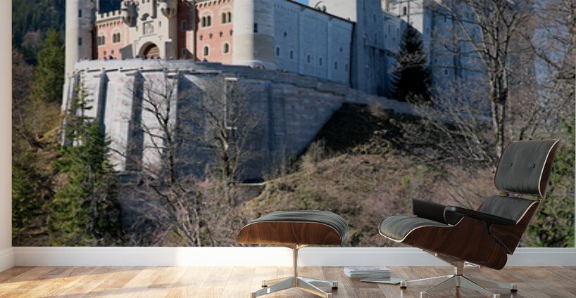 Visit Neuschwanstein Castle along the Romantic Road in Bavaria G Wall Murals