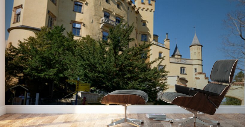 Hohenschwangau castle along the Romantic Road in Bavaria German Wall Murals