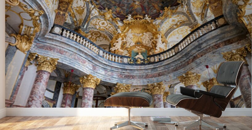 Hofkirche Court church of Residence in Wurzburg on Romantic Road Wall Murals