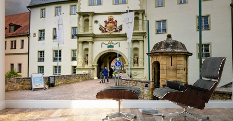 Visit deutschordensschloss castle on bavarias romantic road Wall Murals