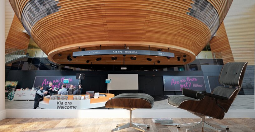 Entrance area of Auckland War Memorial Museum in Auckland New Ze Wall Murals