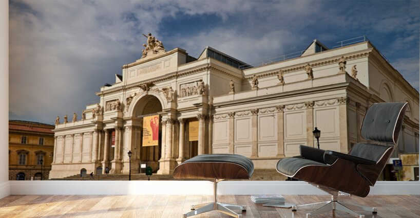 Palazzo delle Esposizioni in Rome invites visitors for art and c Wall Murals