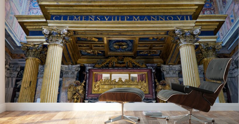 Cathedral of most holy savior and saints john in rome Wall Murals