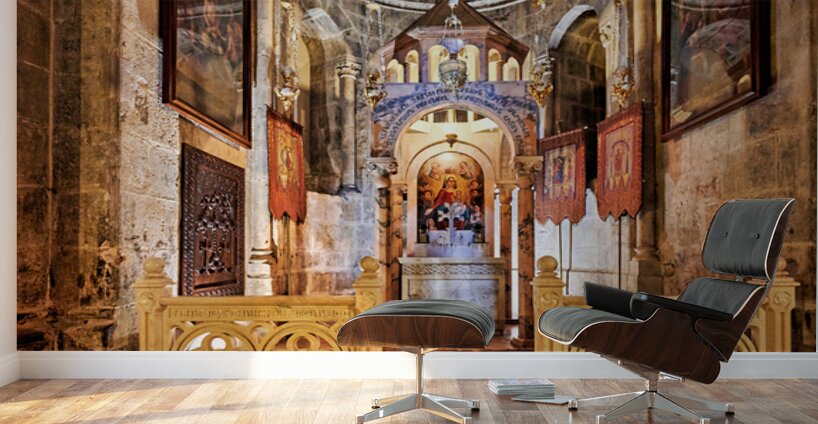 Visit to the church of the Holy Sepulchre in Jerusalem Israel Wall Murals