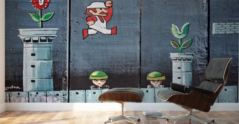 Art on the west bank separation wall in Bethlehem Jerusalem Wall Murals