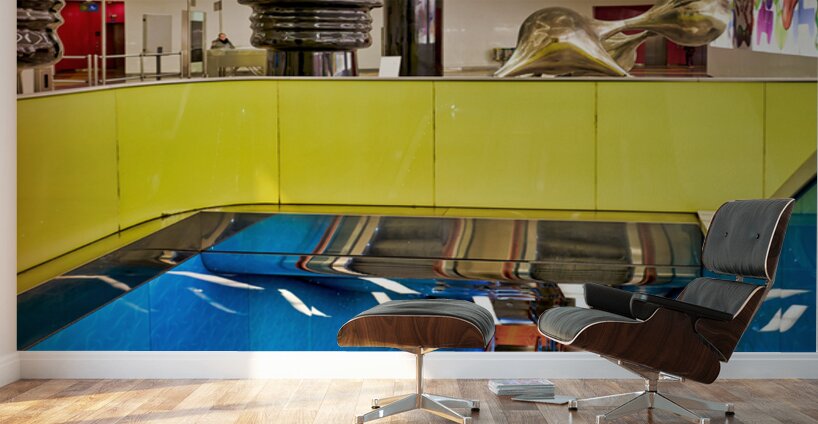 Artwork at Universita metro station in Naples Campania Italy Wall Murals