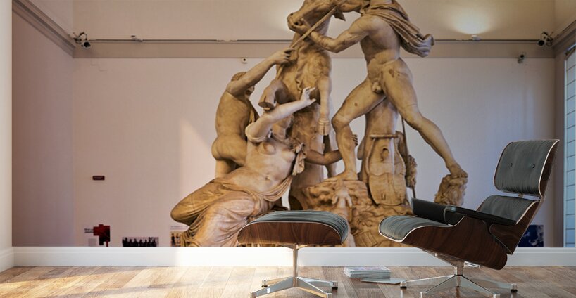 Sculpture at national archaeological museum of naples Wall Murals