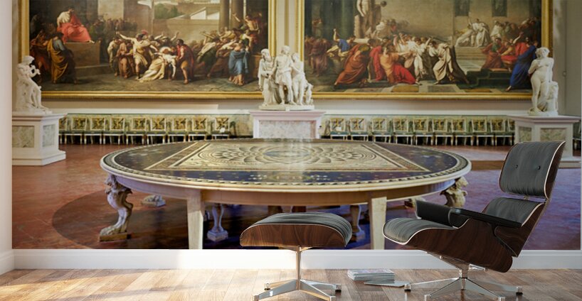 Art display at Museo di Capodimonte in Naples Campania Italy Wall Murals