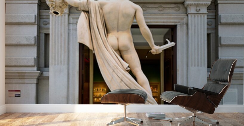 Perseus holds Medusas head at Metropolitan Museum of Art in New Wall Murals
