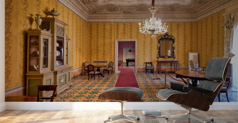 Visit to the palazzo nicolaci palace in noto sicily italy Wall Murals