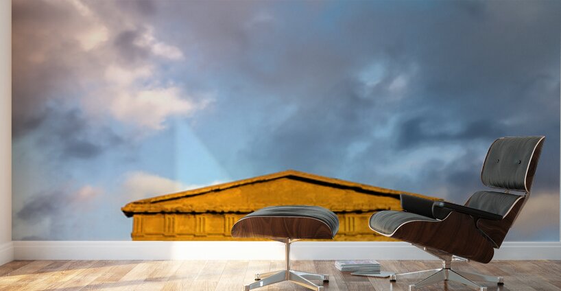 Explore the Temple of Concordia located in Agrigento Sicily Wall Murals