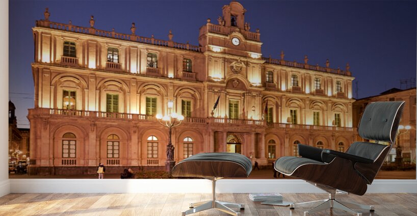 University building at Università degli Studi di Catania in Sic Wall Murals