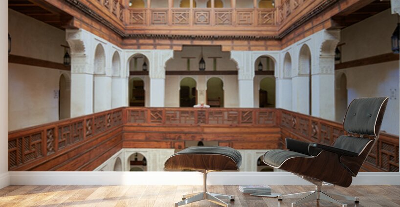Nejjarine fondouk museum of wood arts and crafts in fez morocco Wall Murals