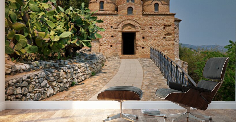 Historic Byzantine church at Cattolica di Stilo in Calabria Ital Wall Murals
