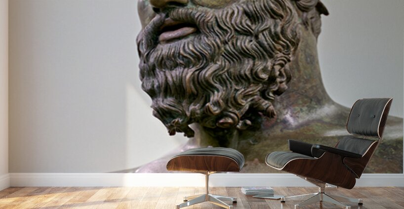 Riace bronze b at national museum reggio calabria Wall Murals