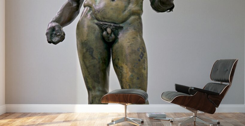 Riace Bronze statue B displayed in Reggio Calabria Museum Wall Murals