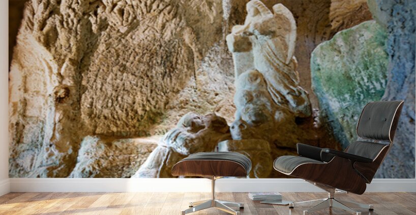 Cave church of Piedigrotta in Pizzo Calabro Italy Wall Murals